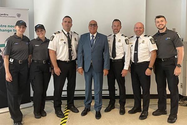 Des cadets du SPVM à l’honneur !