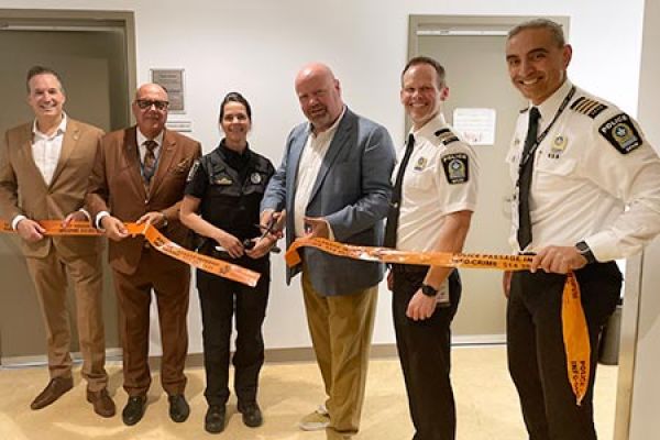 Dévoilement du projet Espace Lumière du SPVM