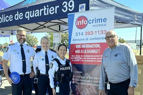 La journée porte ouverte du PDQ 39 marquée par le succès !